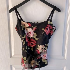 Le Chateau Floral Cotton Camisole